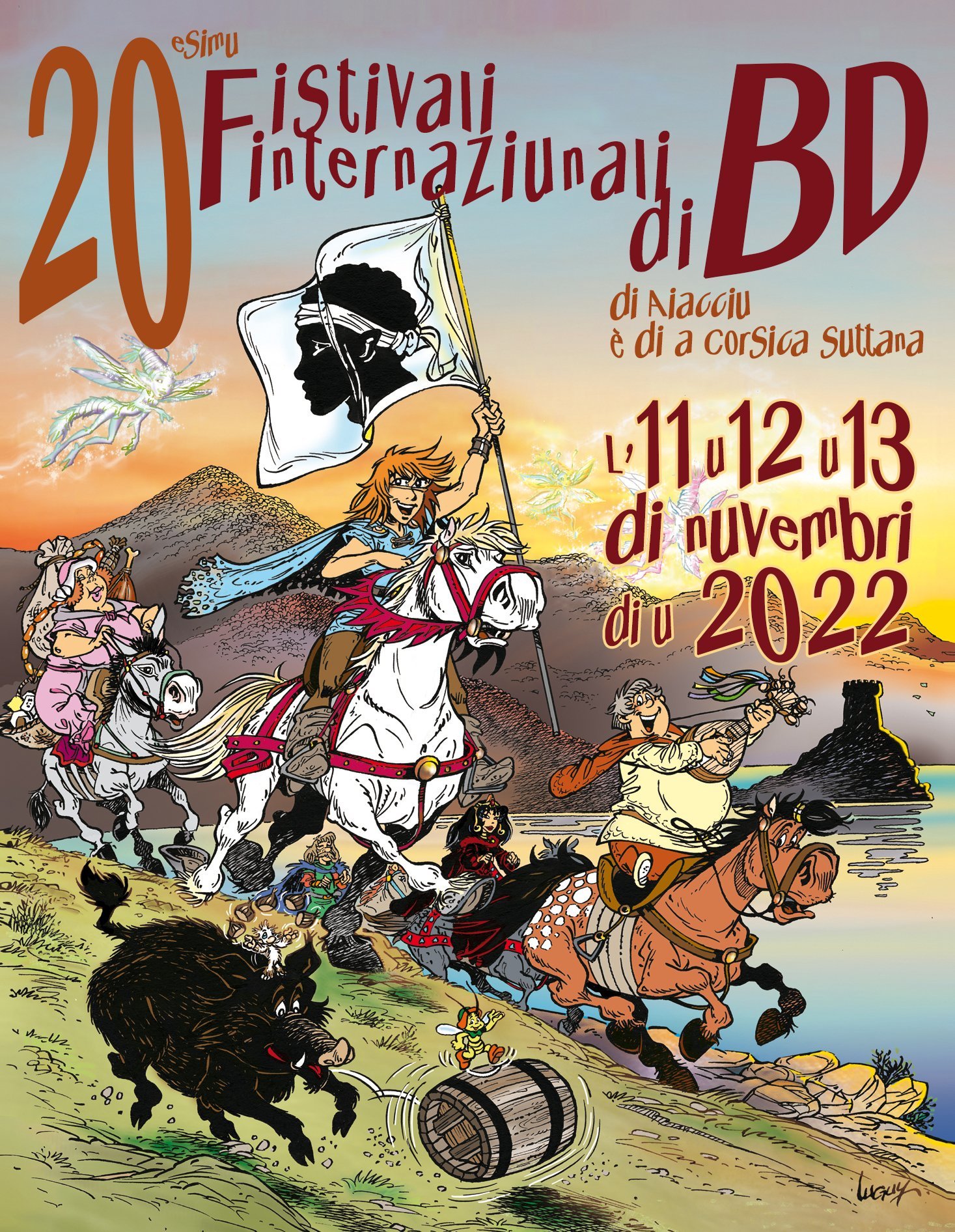 Festival BD d'Ajaccio : Franck Biancarelli (Karmela Krimm)