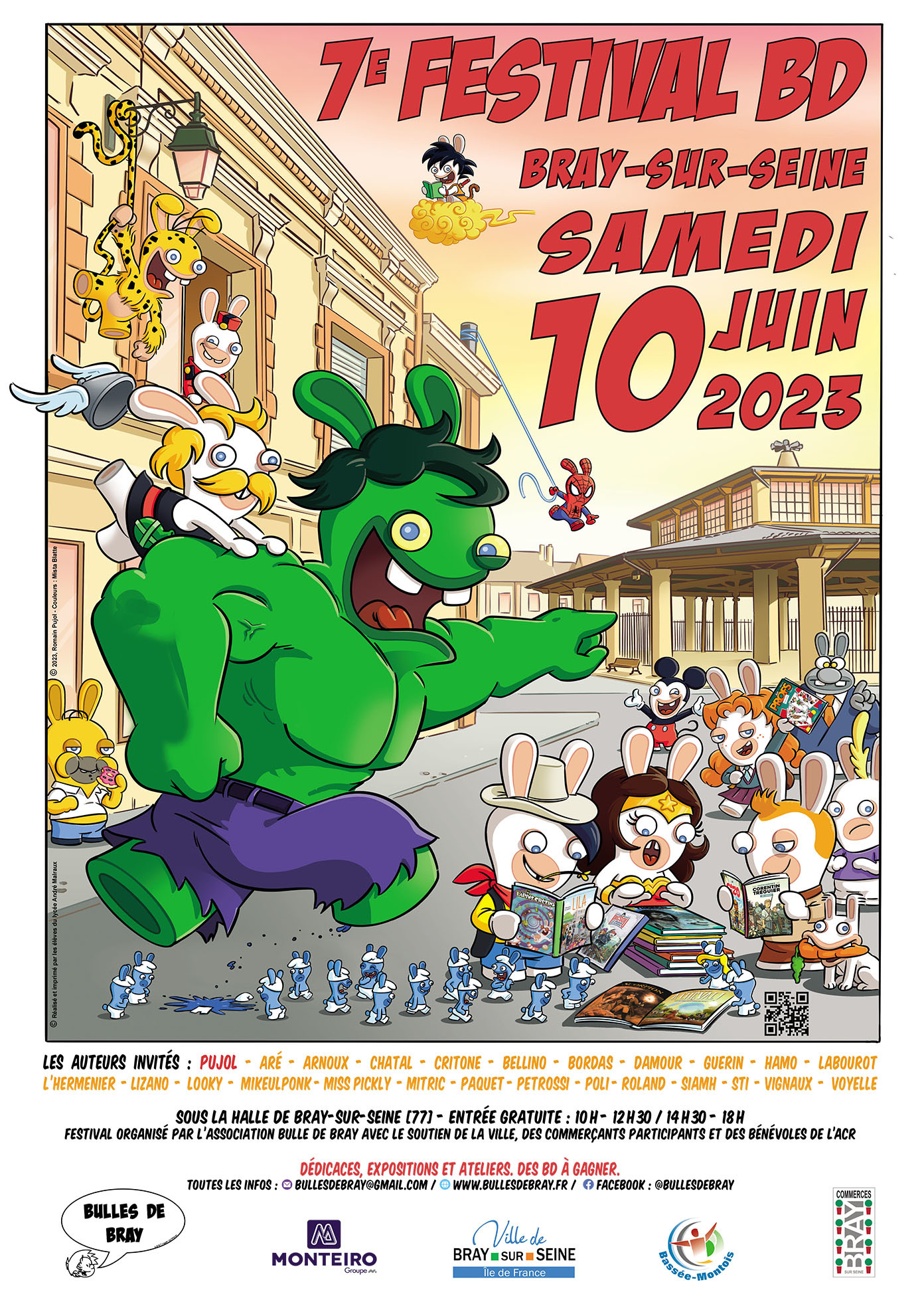 Festival BD de Bray-sur-Seine : Joël Jurion & Fred Vignaux