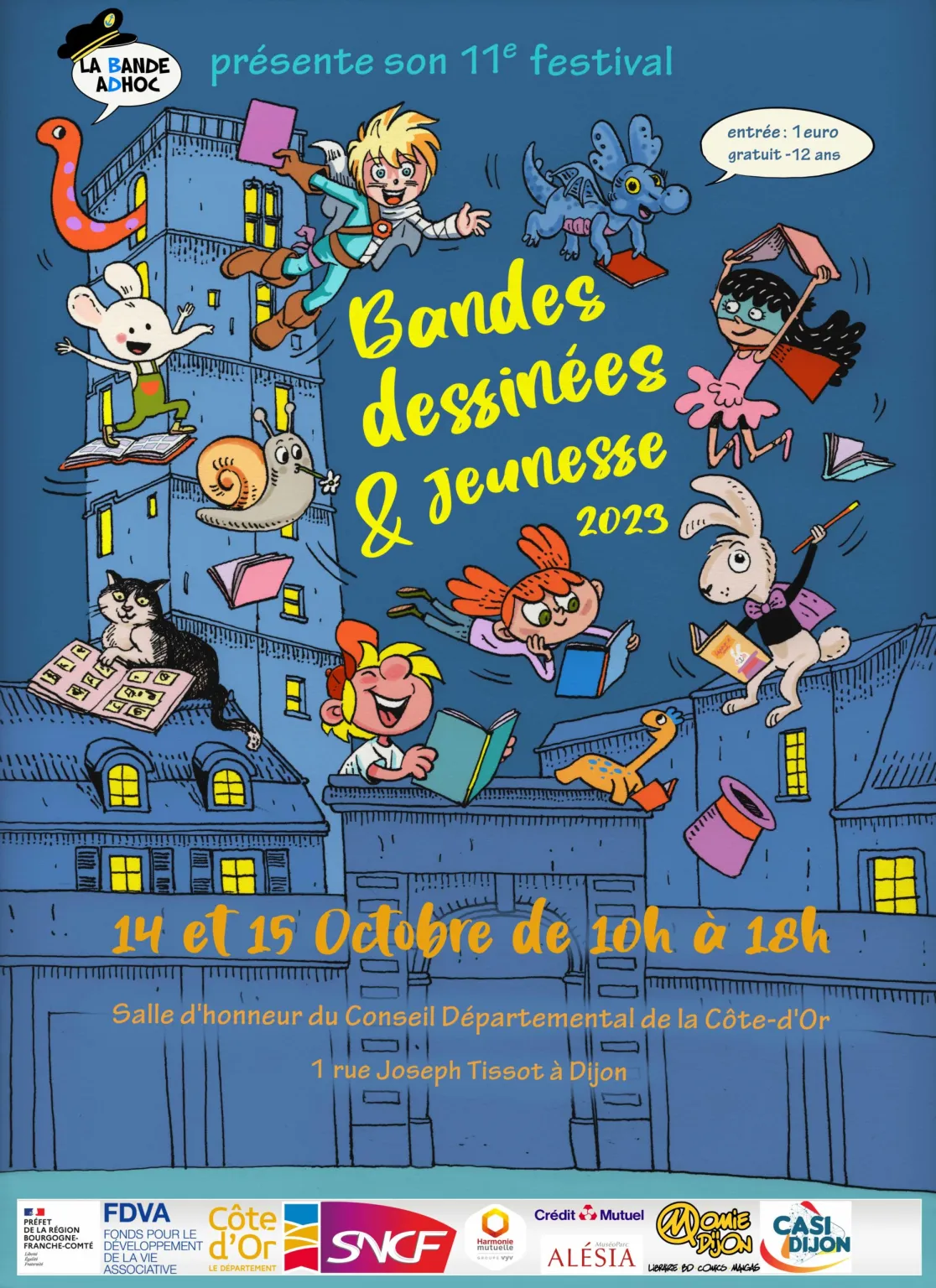 Festival BD et Jeunesse de Dijon : Romain Renard (Melvile)