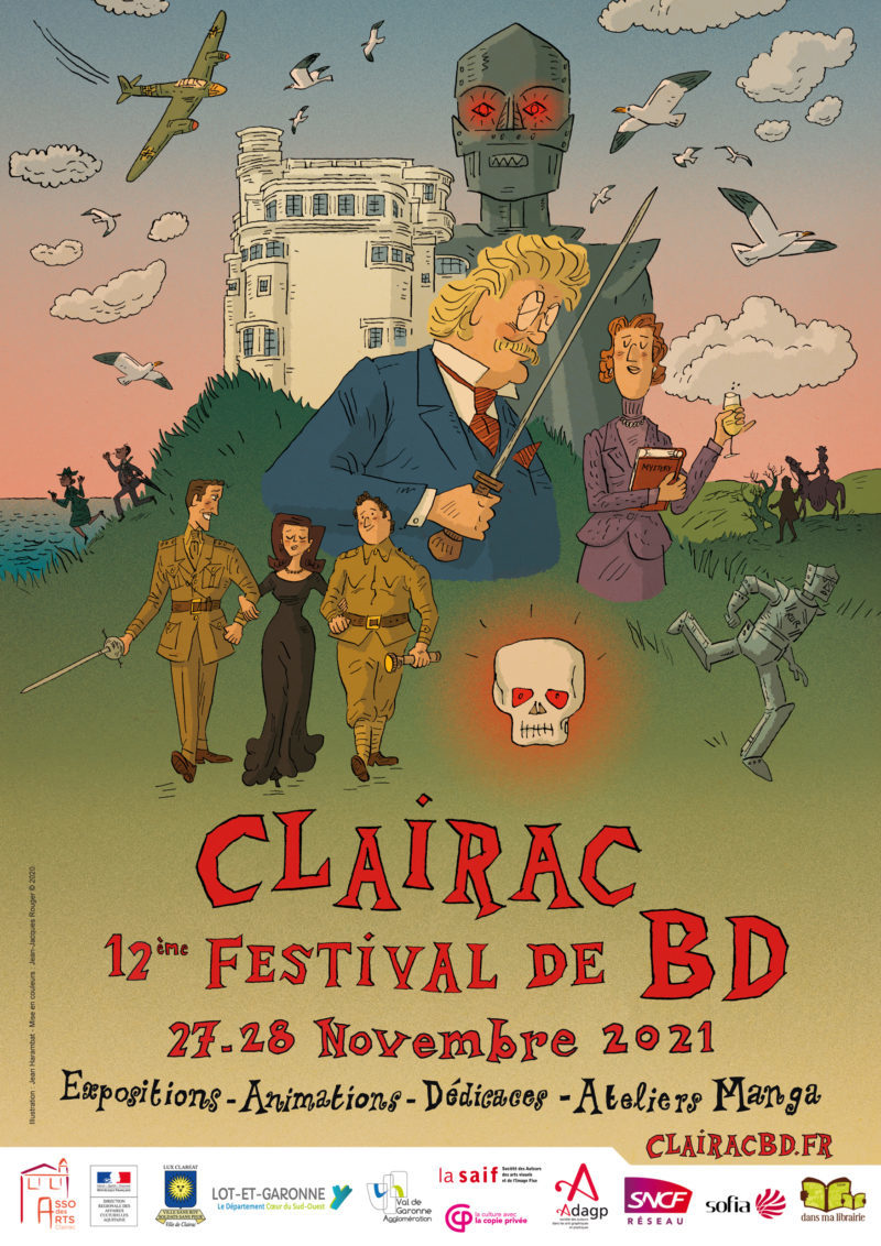Festival de Clairac : dédicace F. Vignaux (Thorgal)