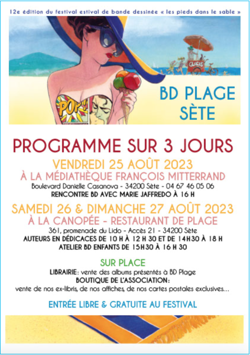 Festival BD Plage : Benoit Dellac