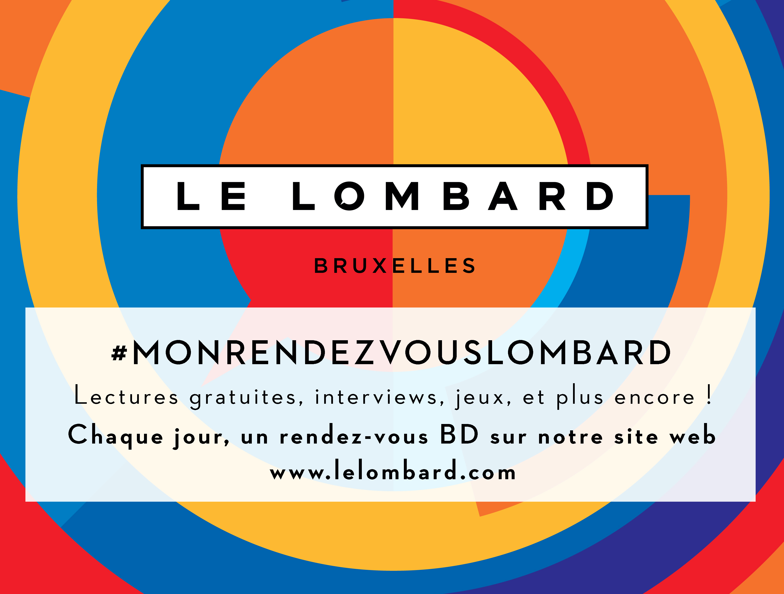 #MonRendezVousLombard - Chaque jour, un rendez-vous BD