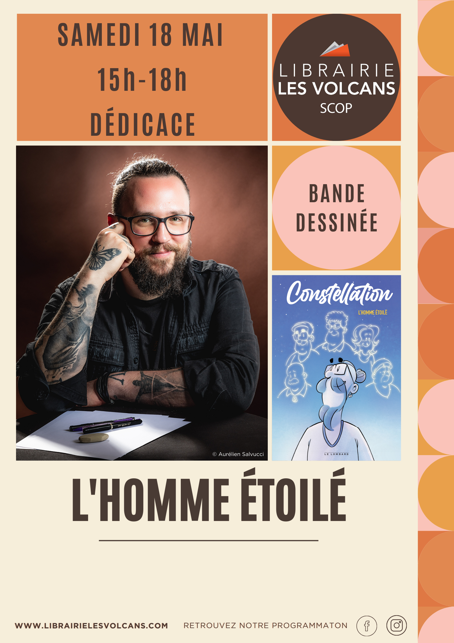 Dédicace: L'Homme étoilé (Constellation)