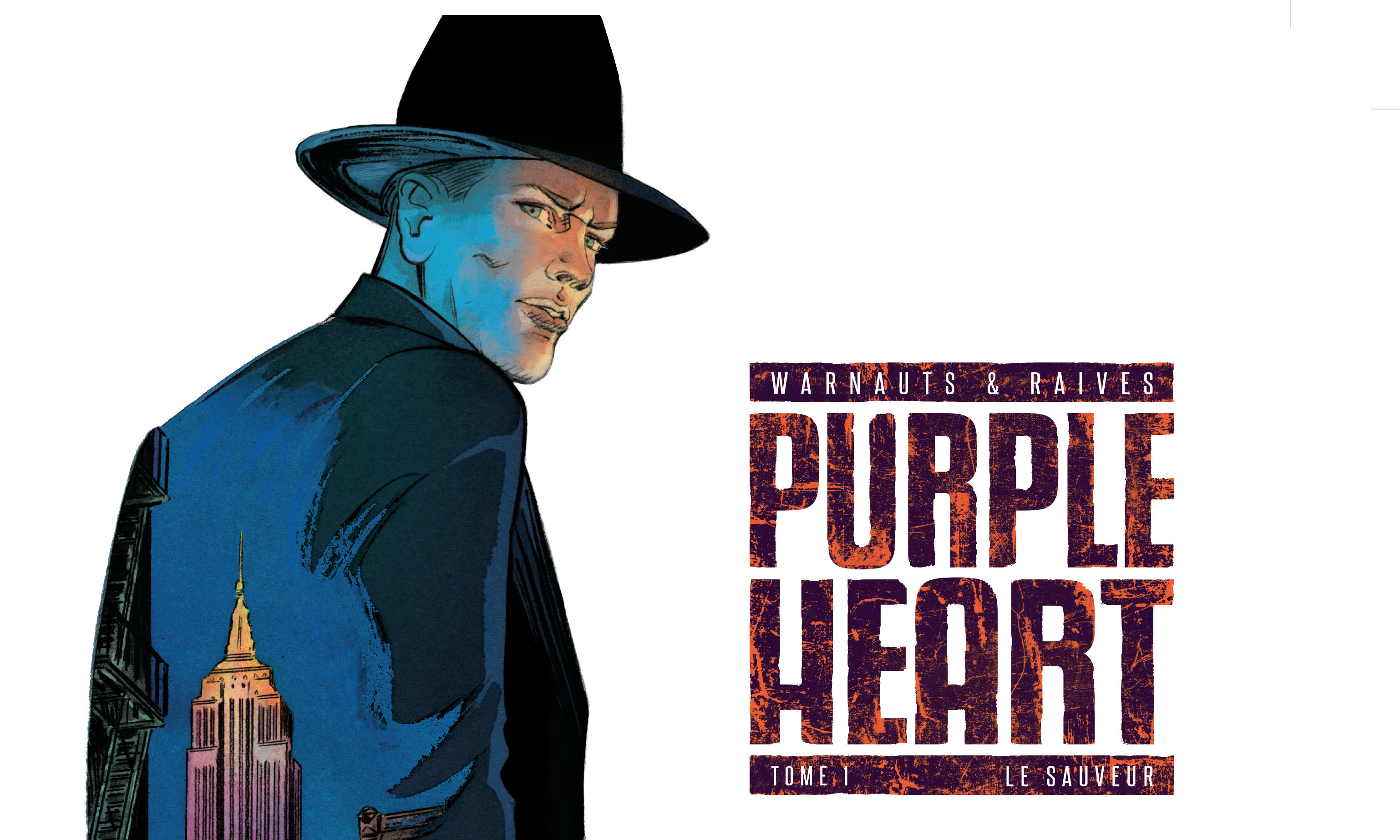 Purple Heart et ses deux auteurs à Paris le 11 octobre