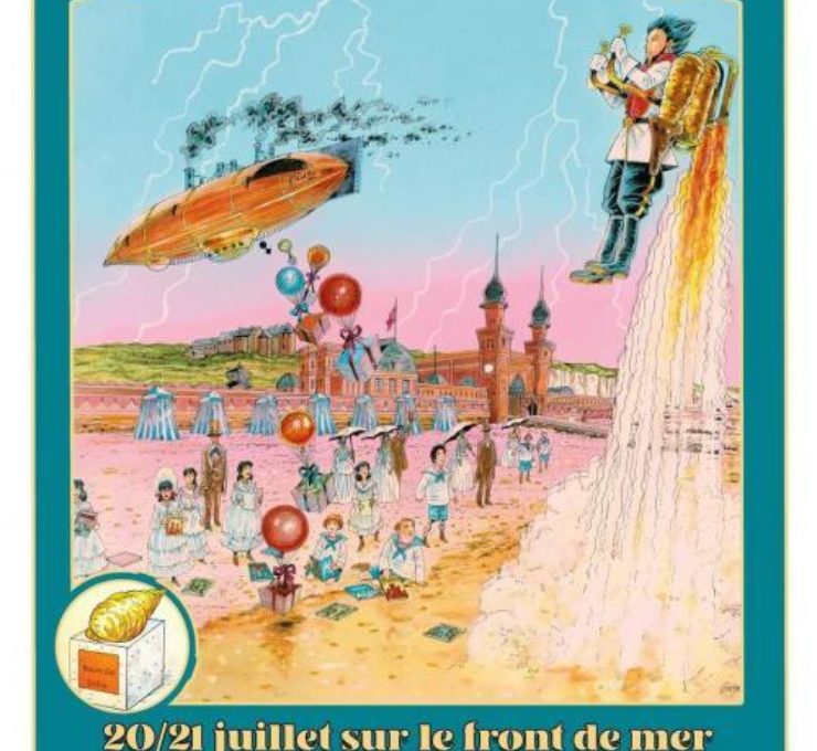 Dieppe BD : Robin Recht, Corentin Rouge, Elvire de Cock, Gaëtan Georges, Fred Vignaux