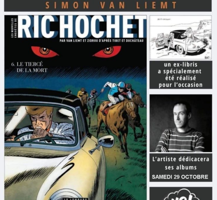 Exposition : originaux de Simon Van Liemt (Les Nouvelles Enquêtes de Ric Hochet)