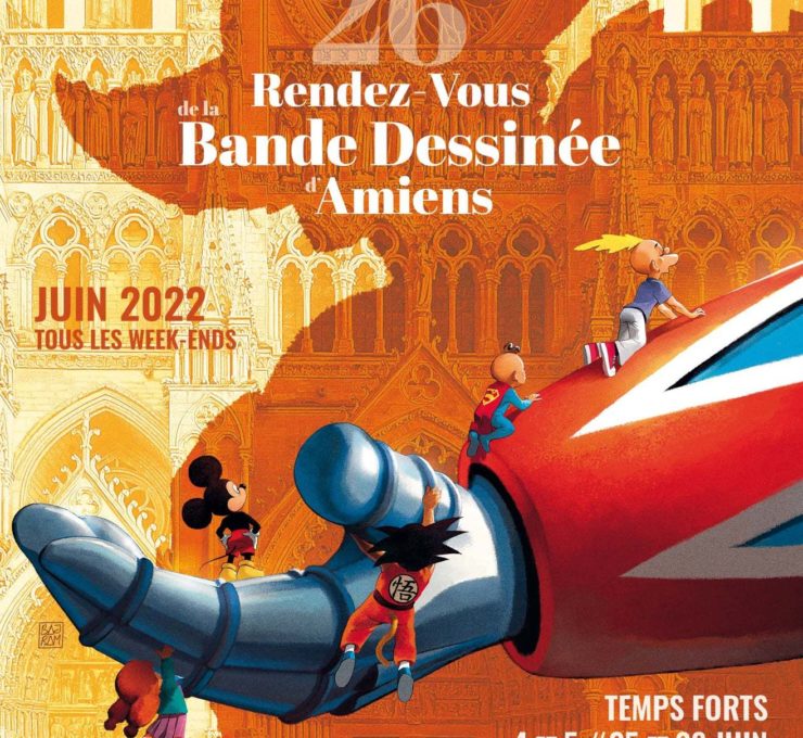 RDV de la Bande Dessinée d'Amiens : tous les week-end de juin !