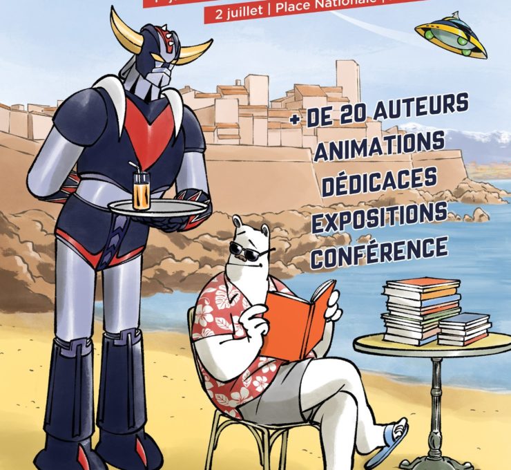 Festival : Terrasses BD Antibes : Ronan Toulhoat, Vincent Brugeas, Yoann Guillo