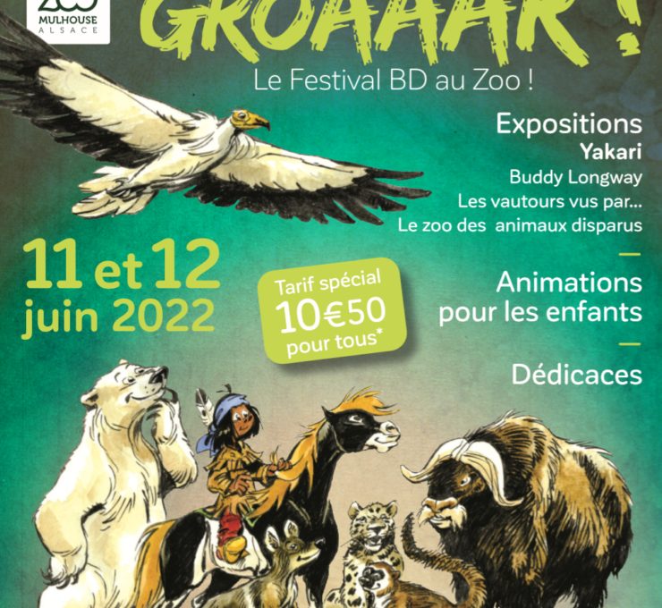 Festival Groaaar ! 28 auteurs présents à Mulhouse, dont Joël Jurion (Klaw, Masques)