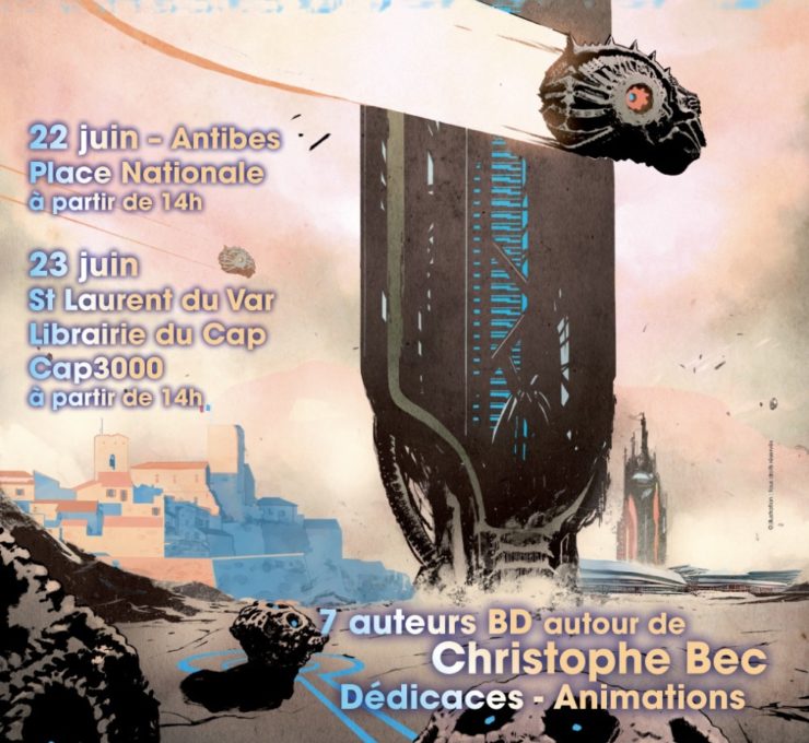 Festival Terrasses BD : Guilhem Bec (Les Trois fantômes de Tesla)