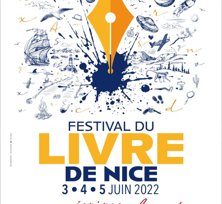 Festival du livre de Nice : Vincent Dugomier, Renata Castellani, Franck Biancarelli
