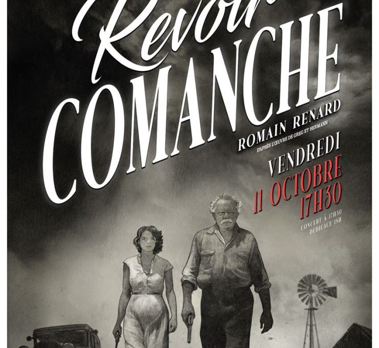 Rencontre , dédicace & showcase : Romain Renard (Revoir Comanche)
