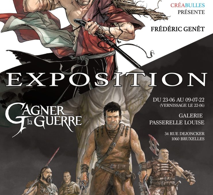 Exposition Créabulles : Frédéric Genêt (Gagner la Guerre)