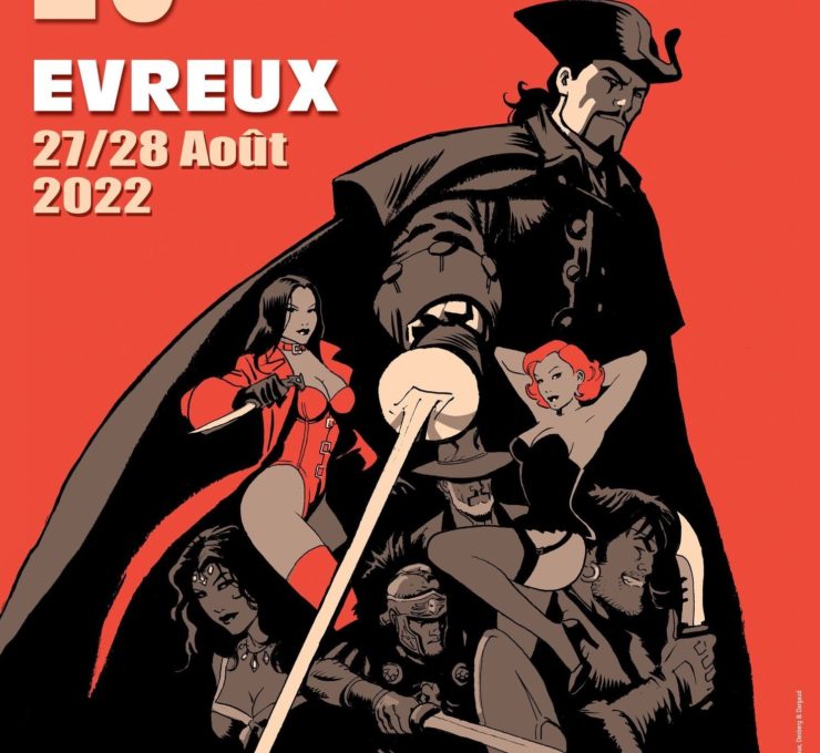 Festival BD d'Évreux : Philippe Aymond, Laurent-Frédéric Bollée et Dominique Ray (Bruno Brazil)