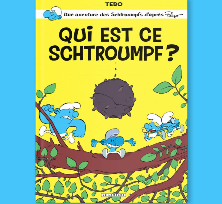 Dédicace : TEBO (Qui est ce Schtroumpf ?)