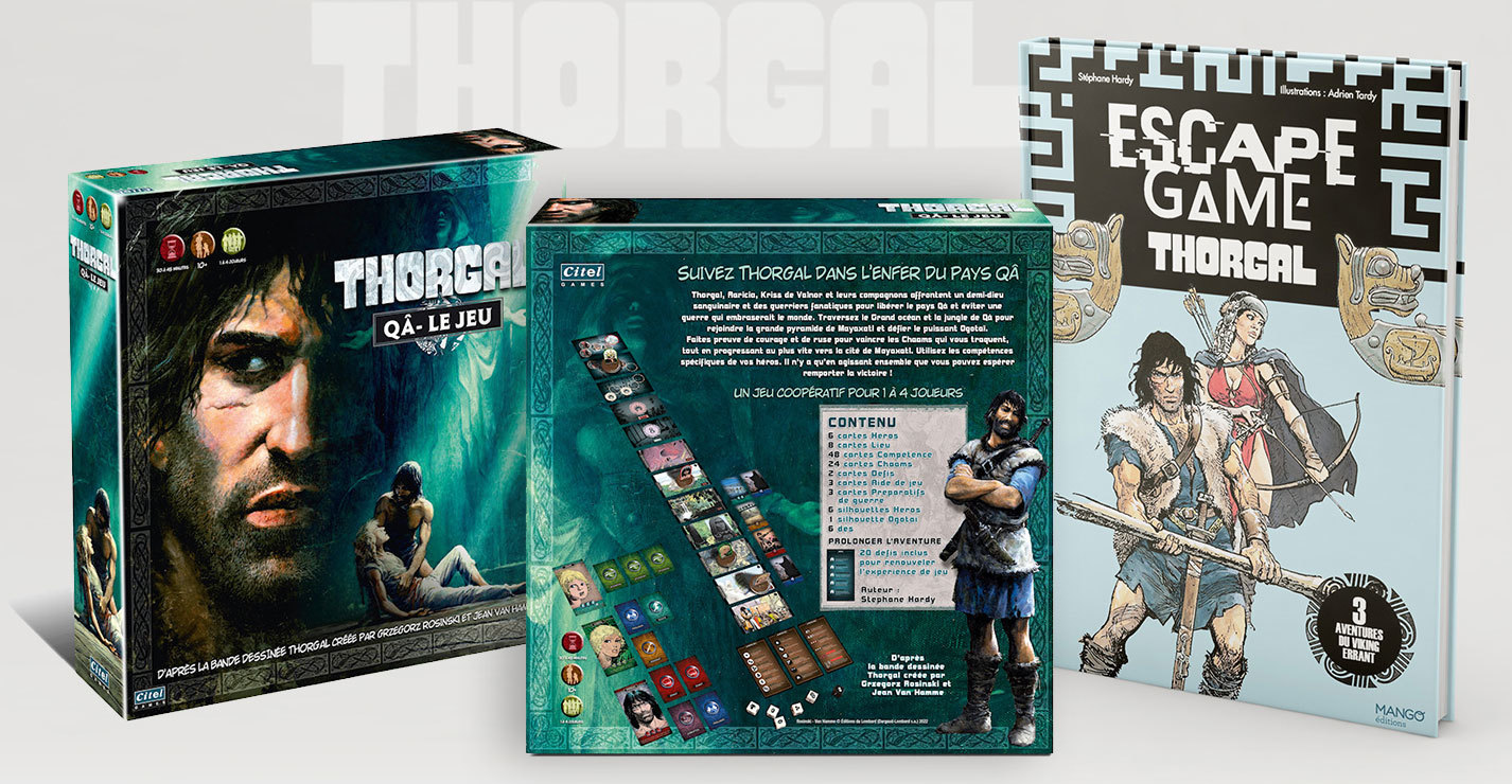 Thorgal : un Escape Game et un Jeu de Société !
