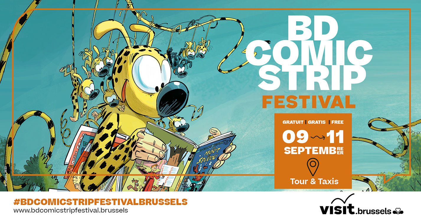 BD Comic Strip Festival 2022 : du 9 au 11 septembre à Bruxelles !