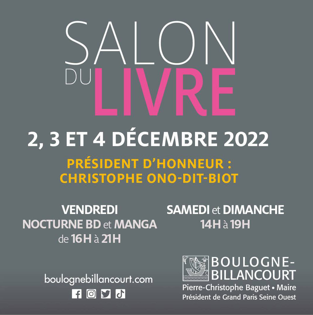 Salon du livre de Boulogne-Billancourt : Philippe Aymond