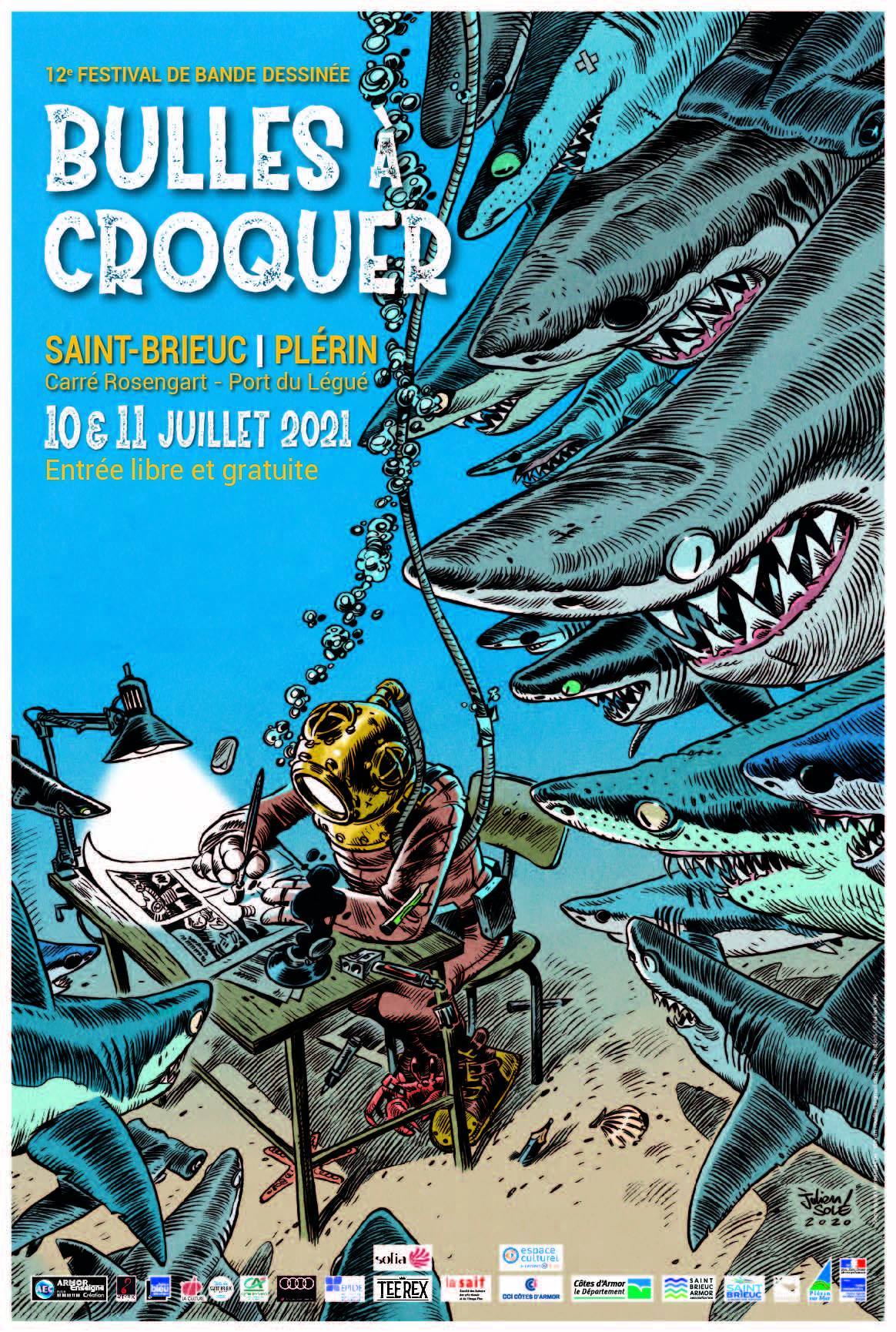 Bulles à Croquer, le festival BD de Saint-Brieuc : Julien Solé