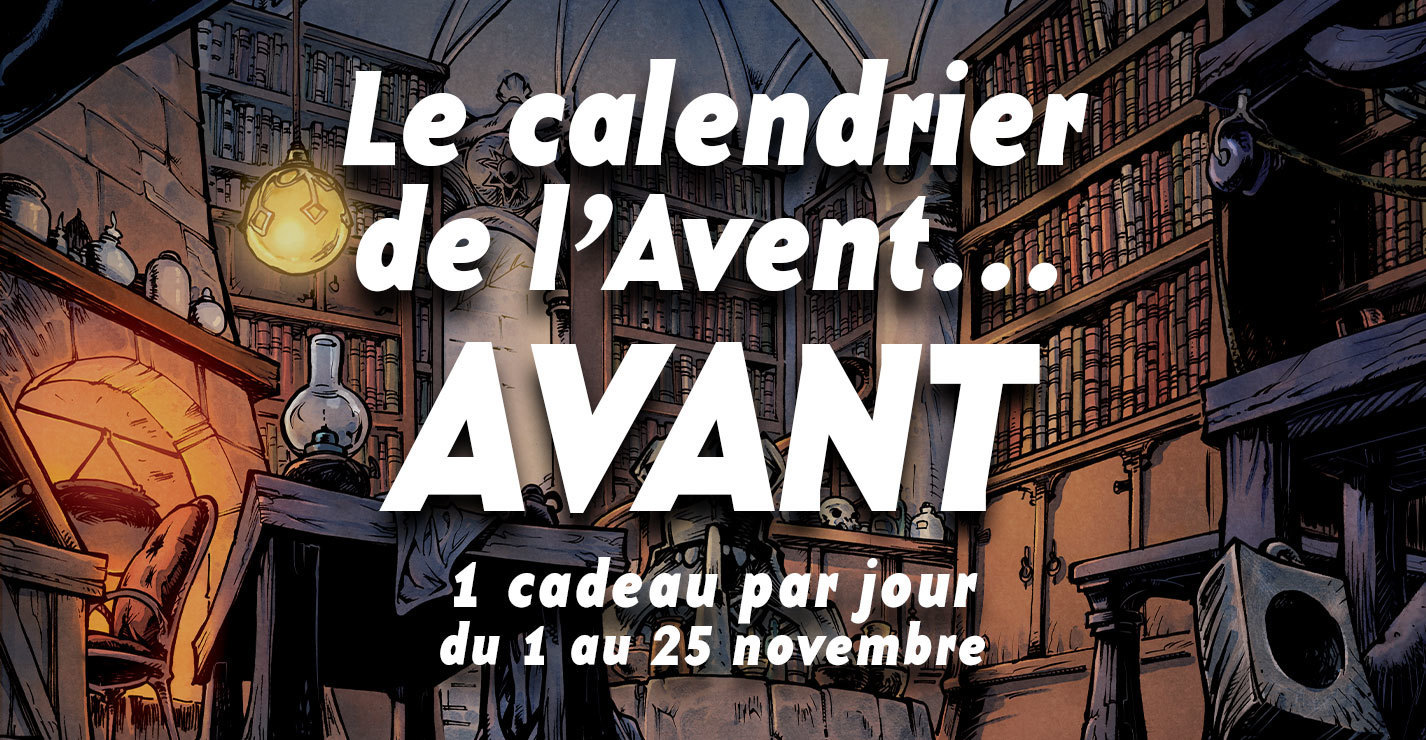 Le calendrier de l'Avent... AVANT ! Un concours par jour jusqu'au 25 novembre.