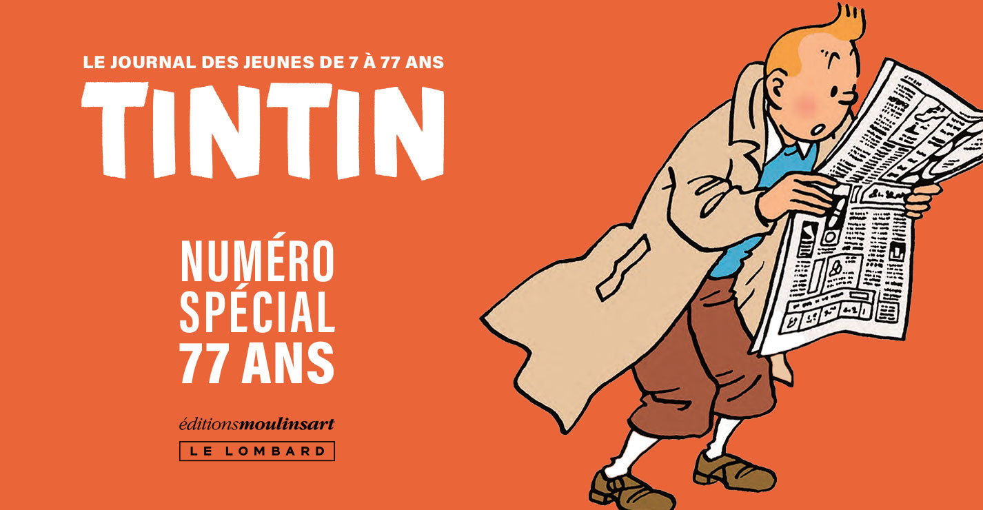77 ans des Éditions du Lombard : le journal Tintin est de retour !