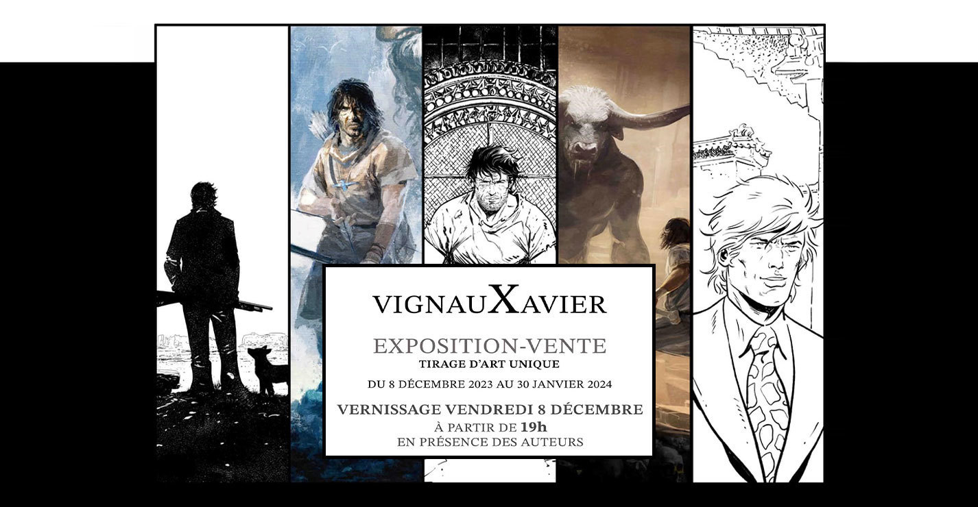 Expo-vente : Fred Vignaux et Philippe Xavier