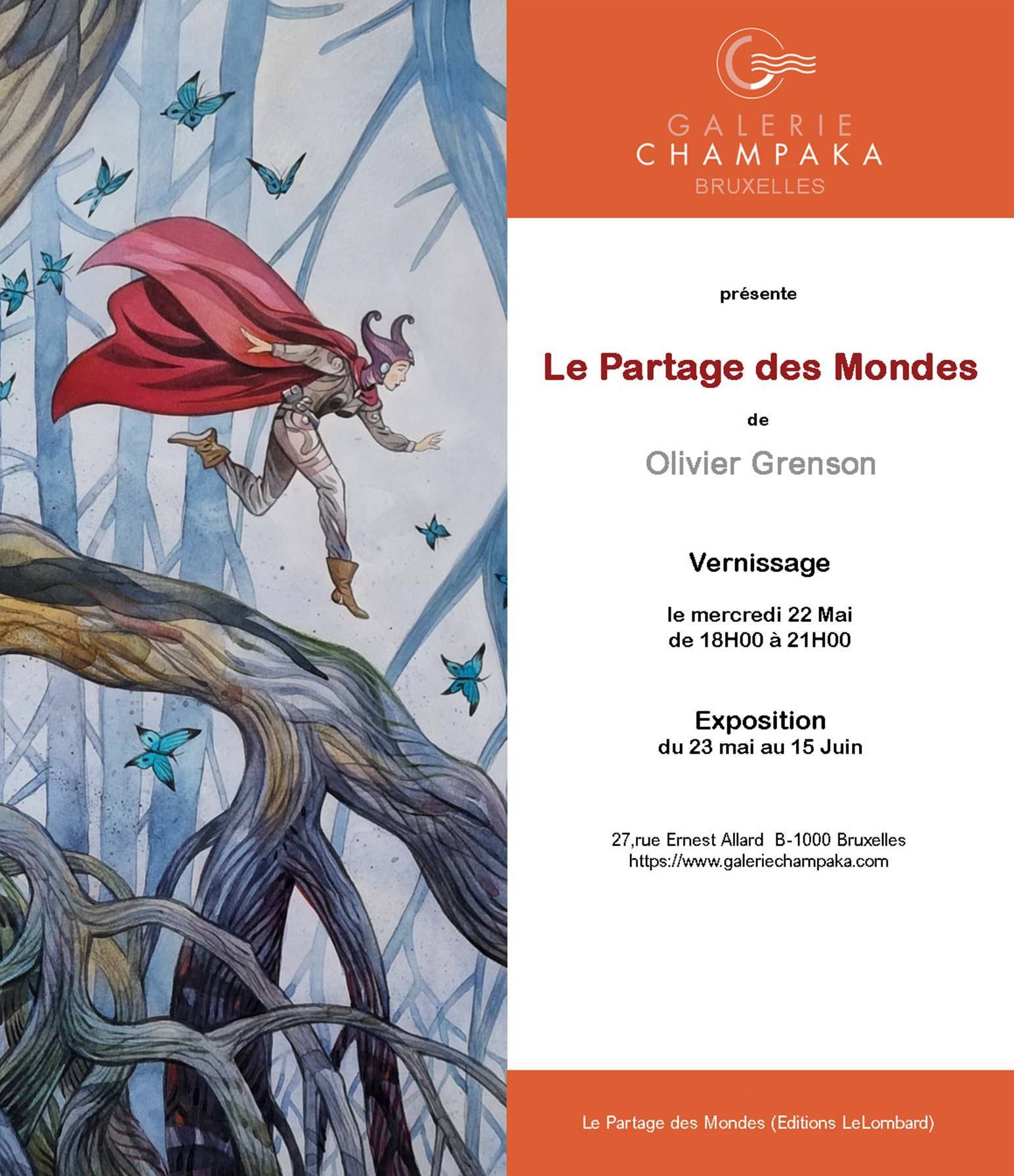 Exposition : Olivier Grenson (Le Partage des Mondes)