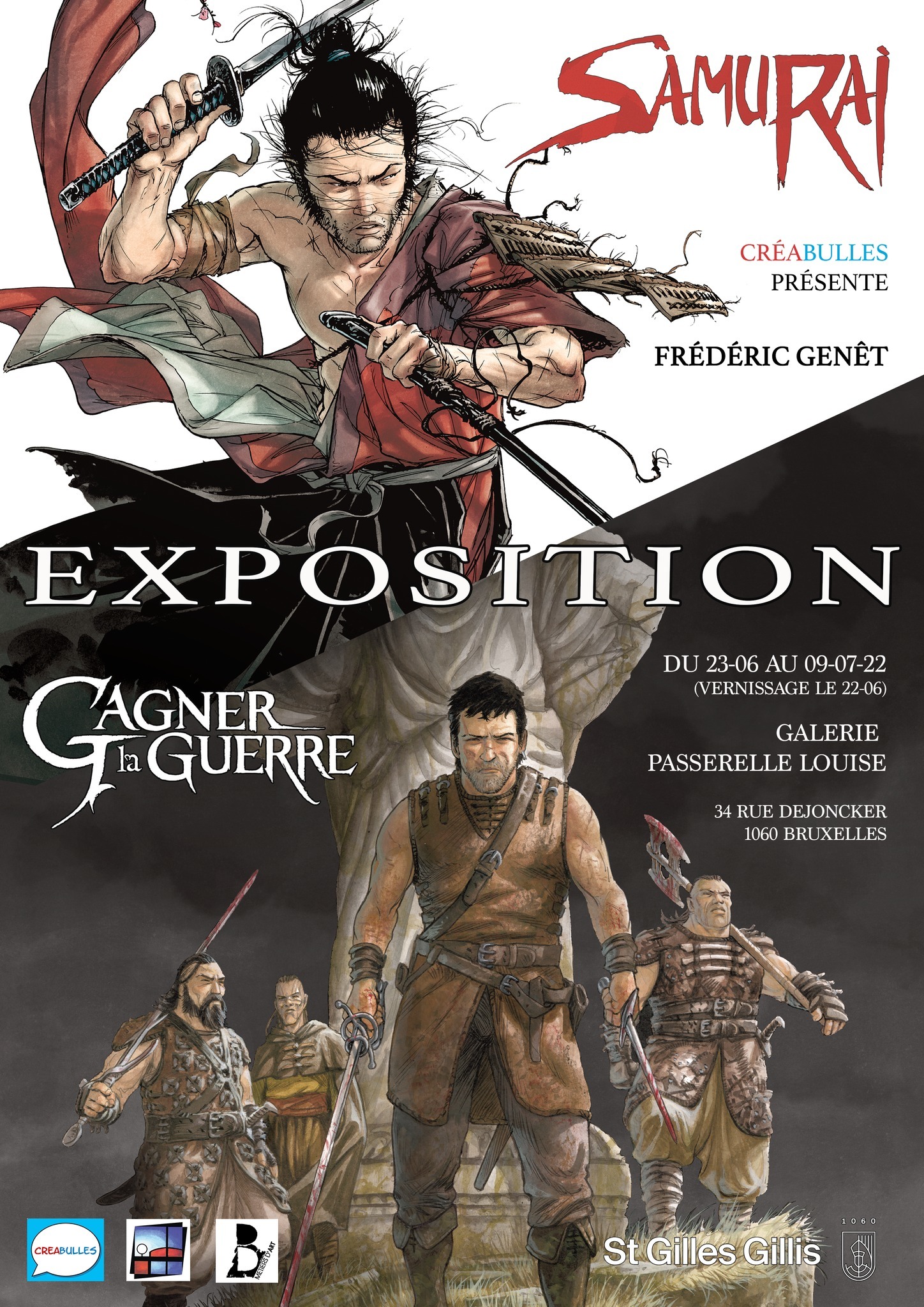 Exposition Créabulles : Frédéric Genêt (Gagner la Guerre)