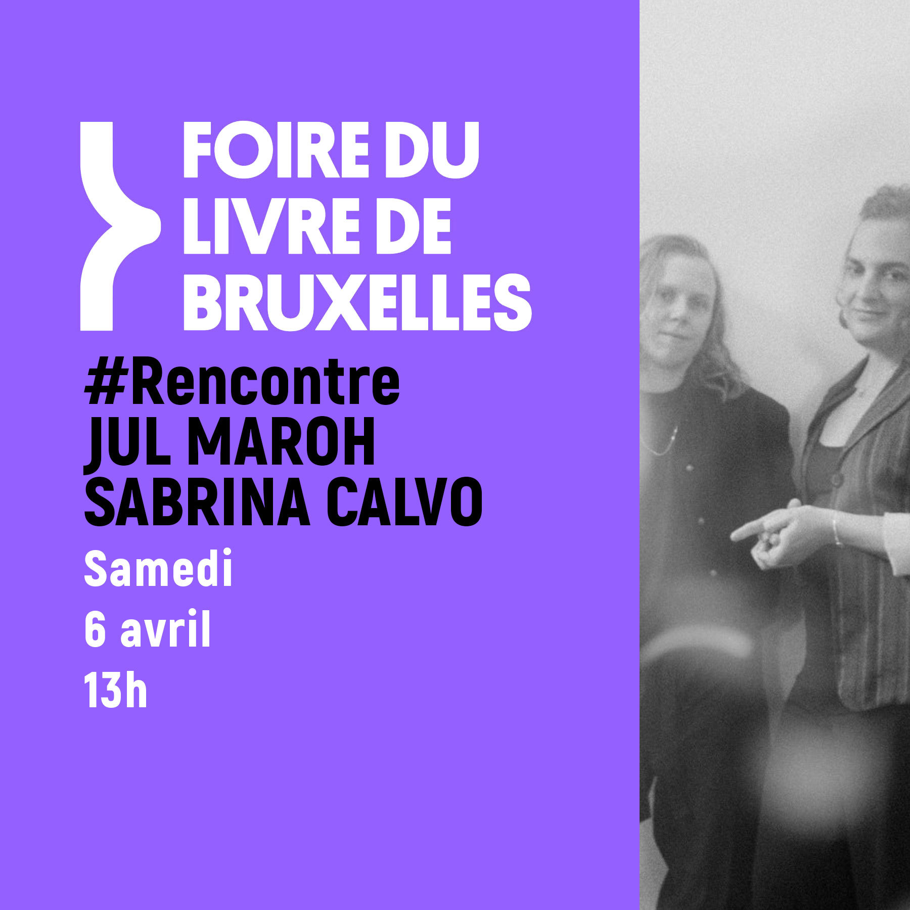 Foire du livre de Bruxelles : Jul Maroh et Sabrina Calvo (Hacker la peau)