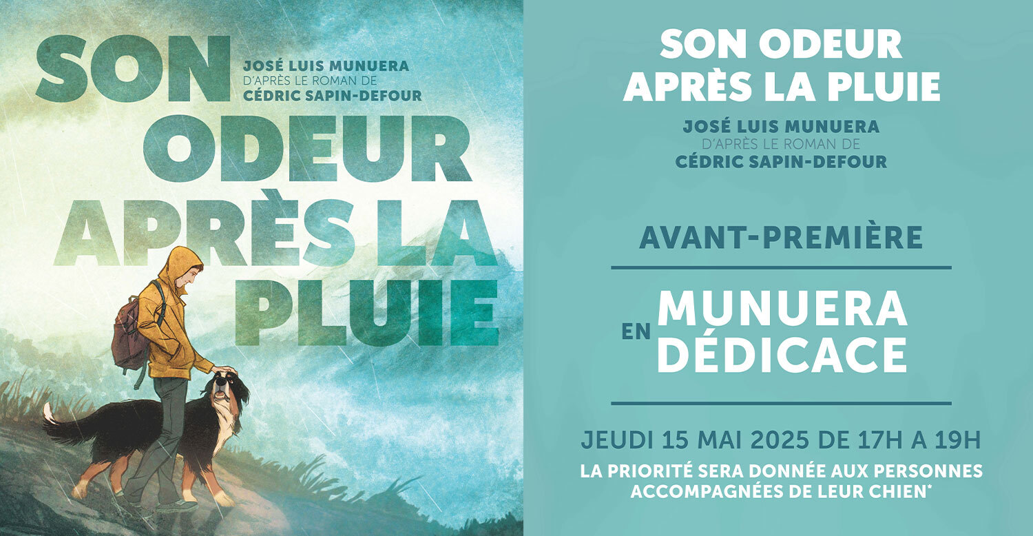 Son odeur après la pluie : avant-première et dédicace avec votre chien !