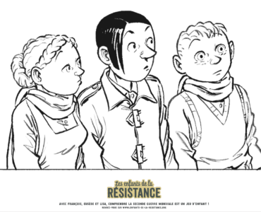 Tes coloriages Enfants de la Résistance ! 4